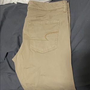 AEO tan jegging